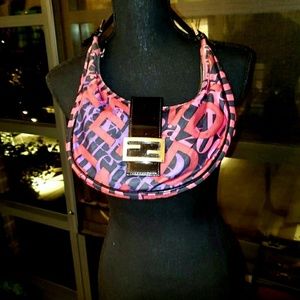 Authentic FENDI SILK Handbag